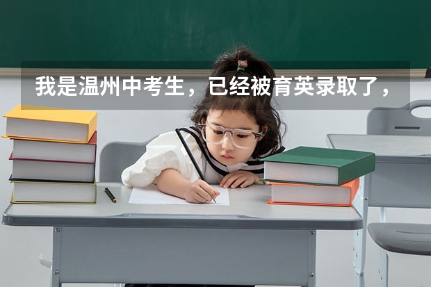 我是温州中考生，已经被育英录取了，请问还要填中考志愿吗？